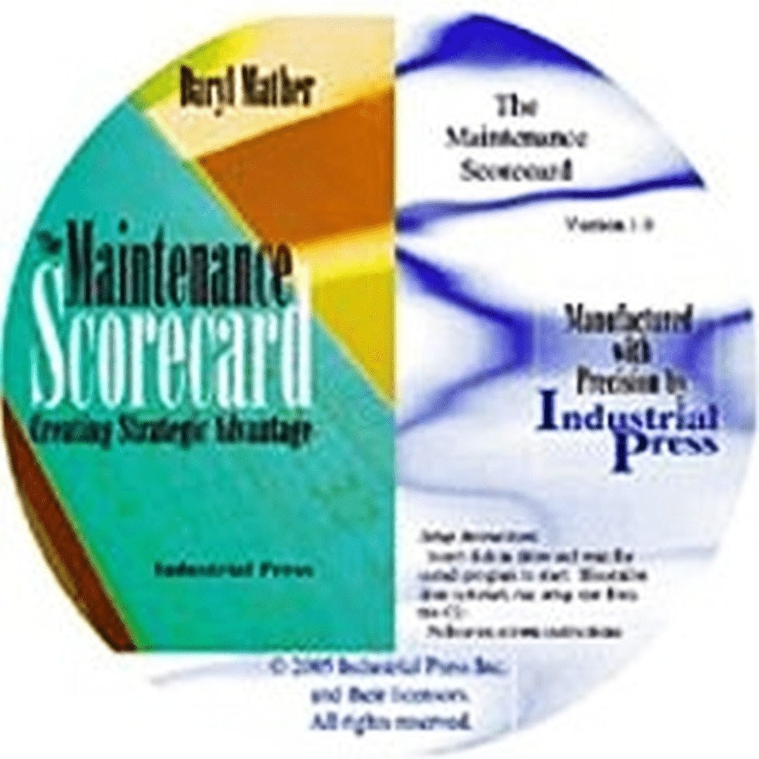 Cover image for The Maintenance Scorecard ISBN 9780831132392